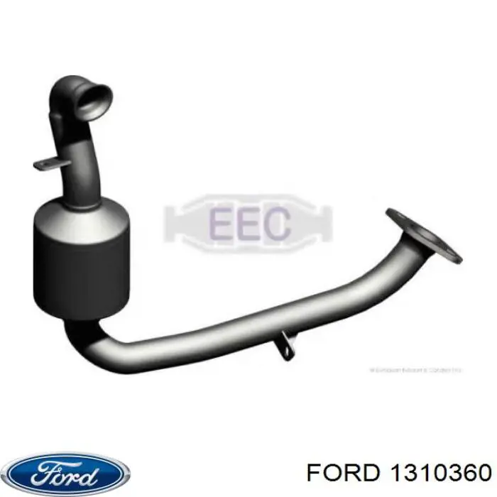 Каталитический нейтрализатор отработавших газов Ford 1310360 цена, от 226.20 USD