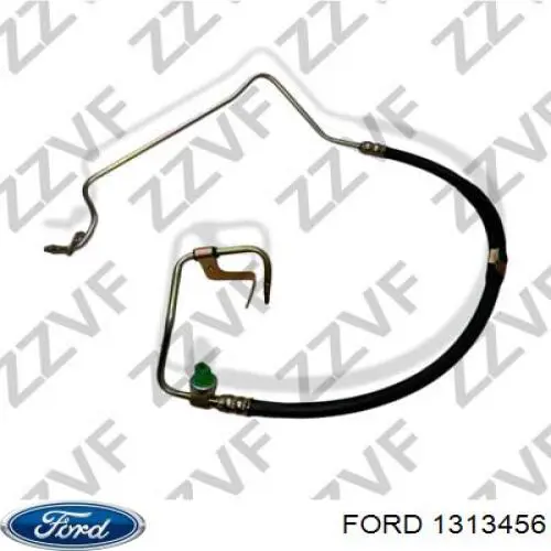 1313456 Ford шланг гур высокого давления от насоса до рейки (механизма)