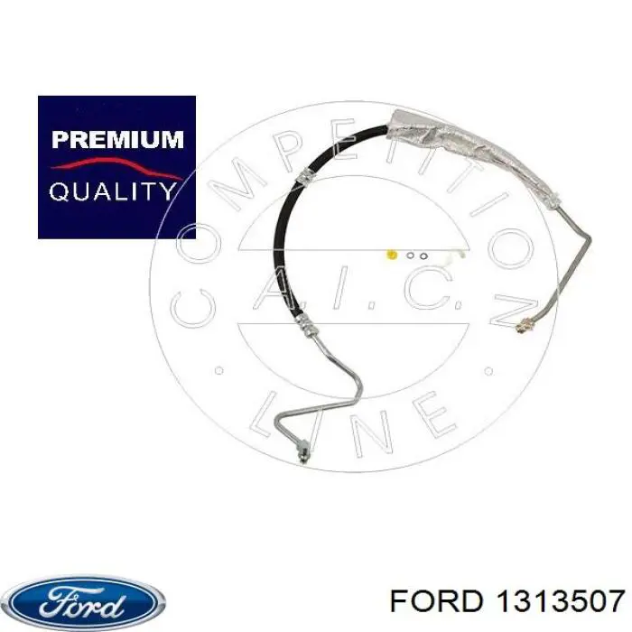 1313507 Ford Патрубок ГУР высокого давления