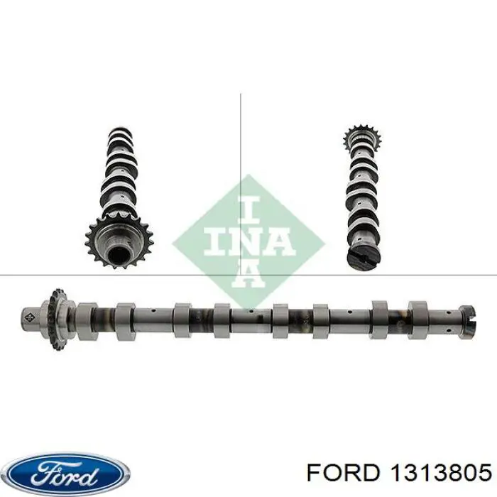 Распредвал двигателя выпускной Ford 1313805 цена, от 130.25 USD