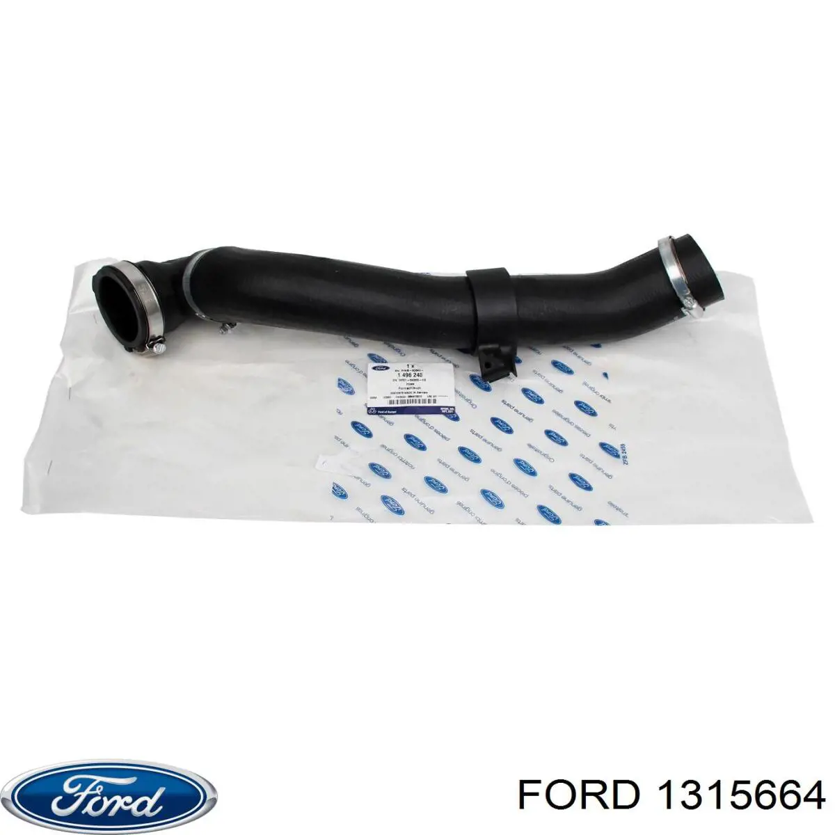 1315664 Ford шланг (патрубок интеркуллера правый)