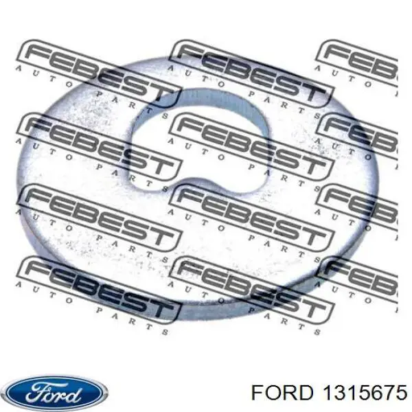 Шайба болта крепления заднего нижнего рычага, внутренняя 1315675 Ford