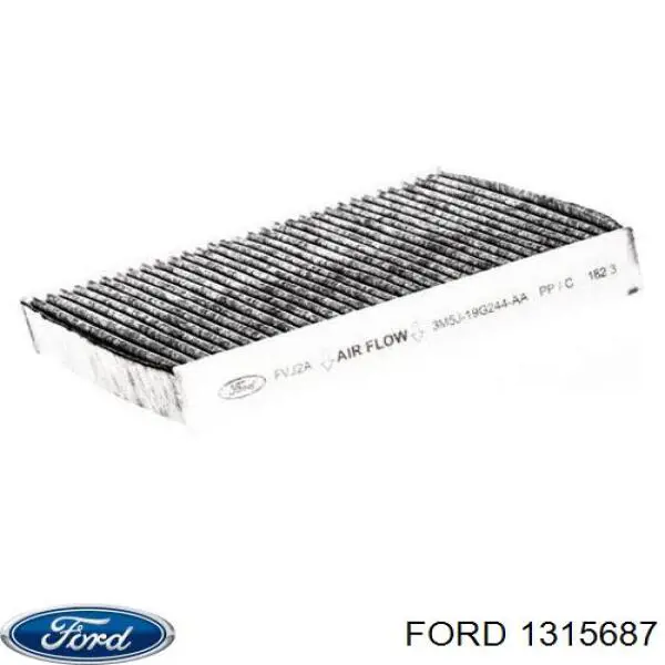 Купить 1315687 Ford Фильтр салона угольный
