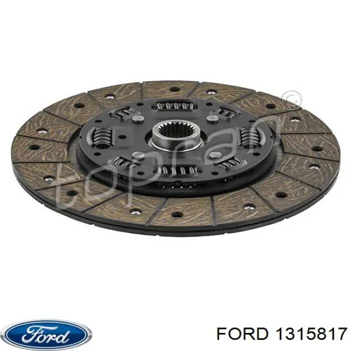 1315817 Ford диск сцепления