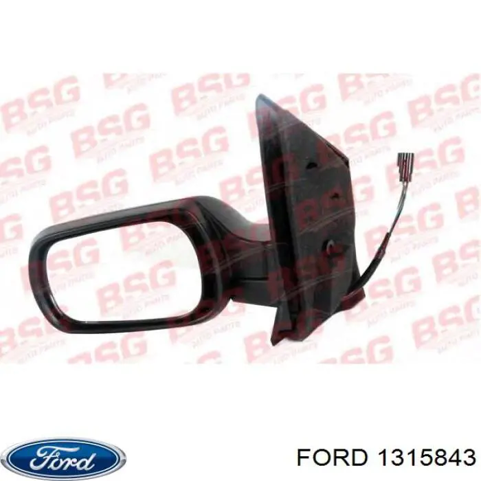 Зеркало заднего вида, левое Ford 1315843 цена, от 22.50 USD