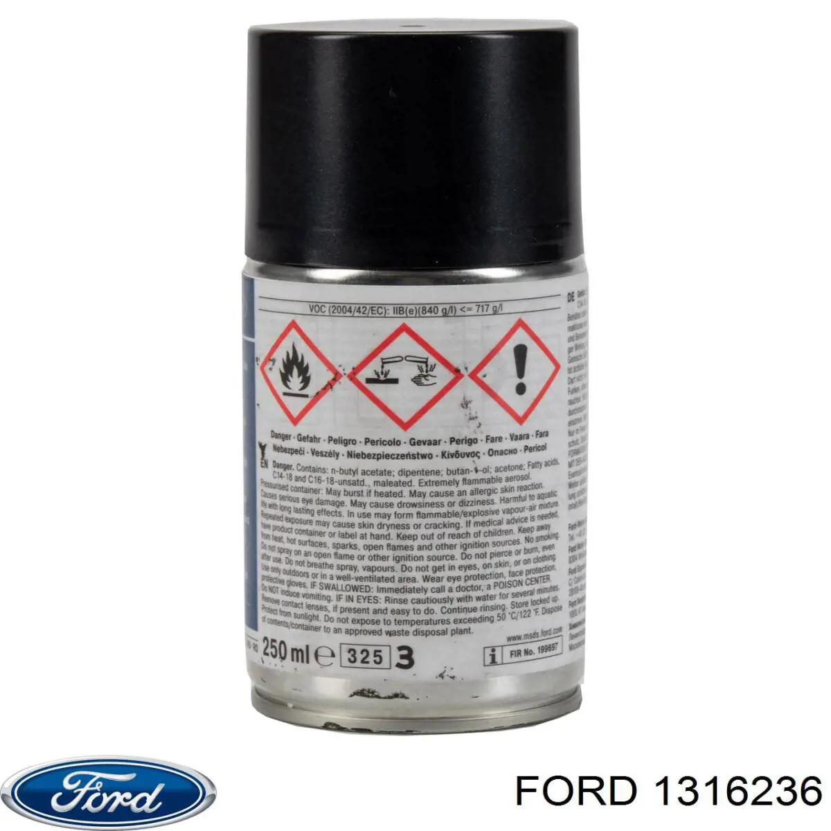 1757511 Ford esmalte de reparação para automóveis