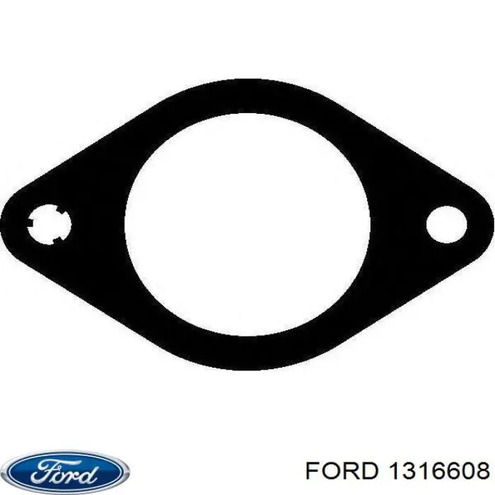 Купить 1316608 Ford Уплотнитель приемной трубы глушителя