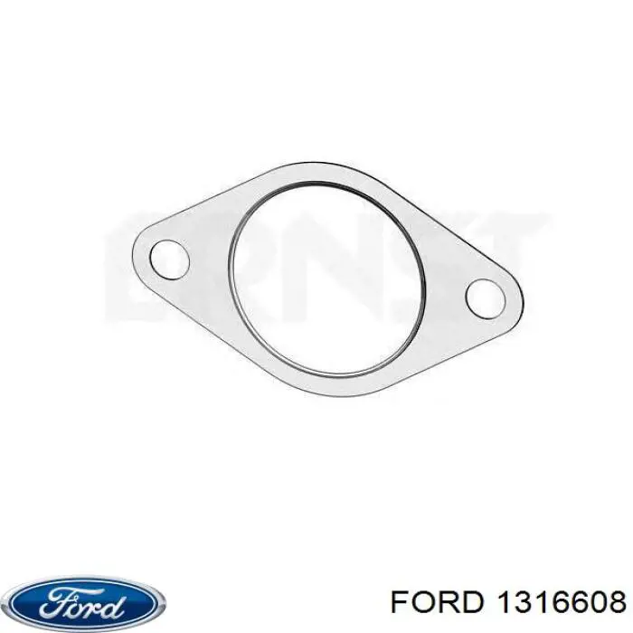 Прокладка глушителя 1316608 Ford