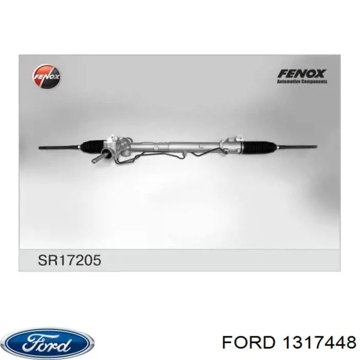 1317448 Ford рулевая рейка