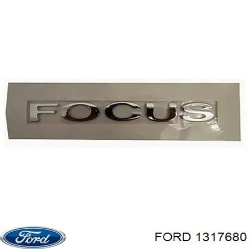 1317680 Ford Фирменный значек на багажник