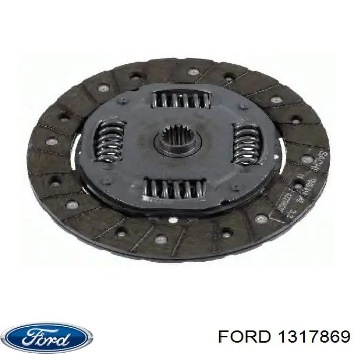 1317869 Ford диск сцепления