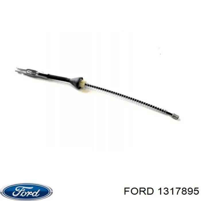1317895 Ford Трос ручного тормоза задний правый/левый