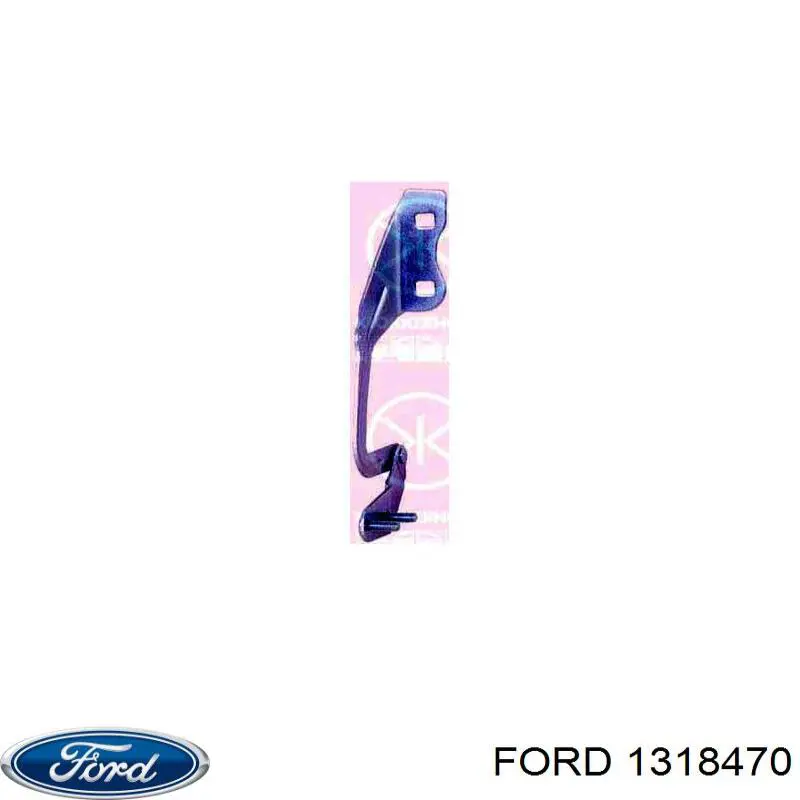 Купить 1318470 Ford Завеса капота левая