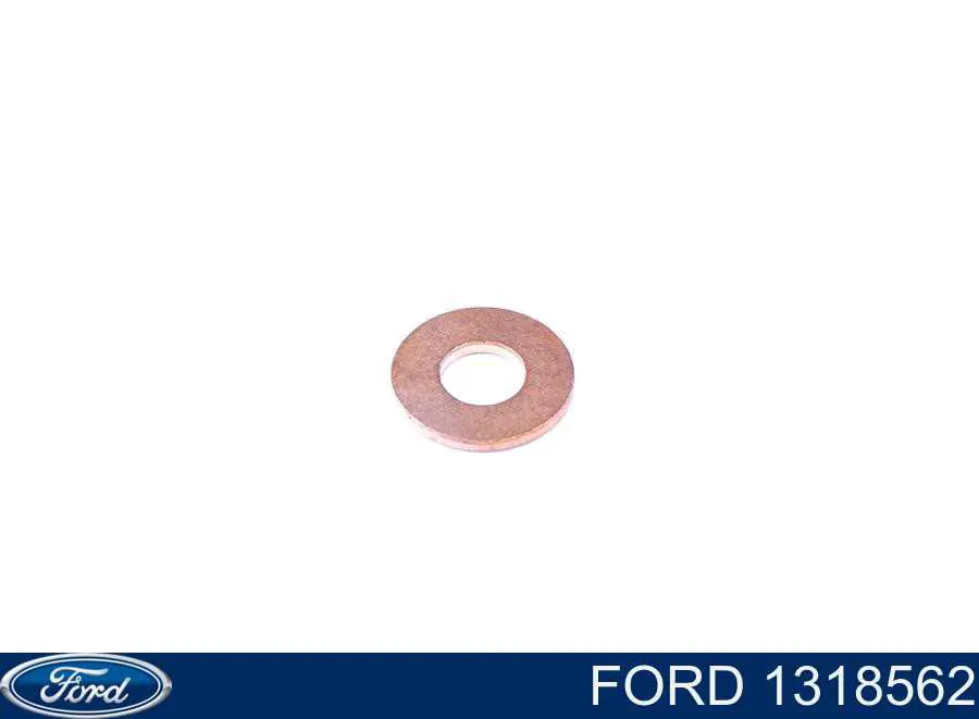 Кольцо (шайба) форсунки инжектора посадочное Ford 1318562