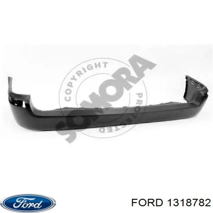 Бампер задний Ford 1318782 цена, от 107.37 USD
