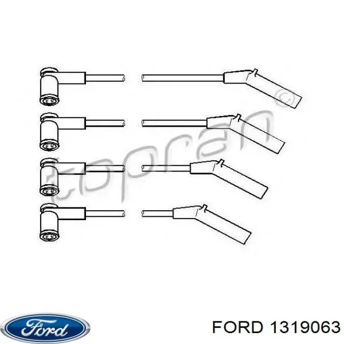 Провода зажигания Ford 1319063 цена, от 17.04 USD
