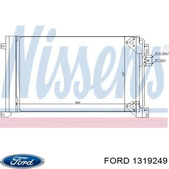 Купить 1319249 Ford Толкатель клапанов двигателя