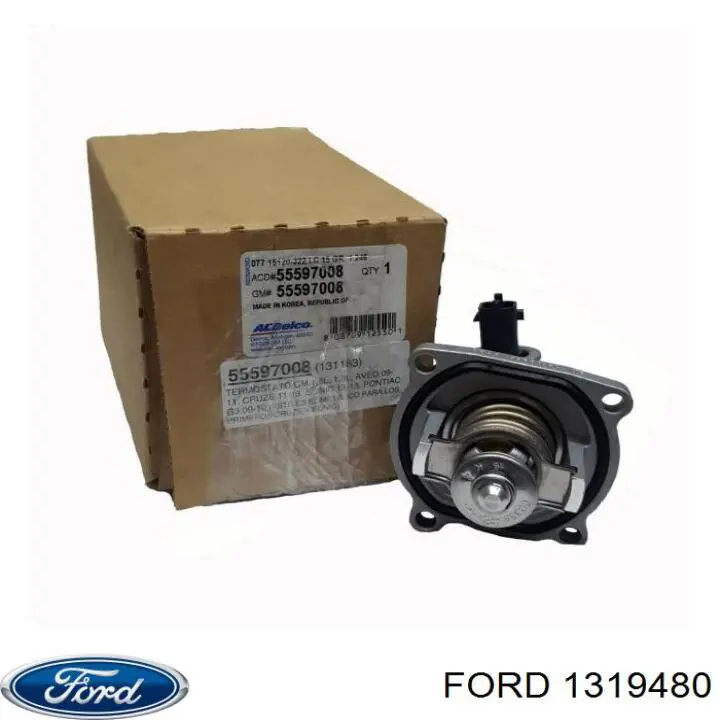 Термостат в сборе Ford 1319480