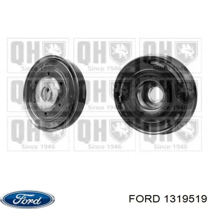 Купить 1319519 Ford Шкив-демпфер коленвала