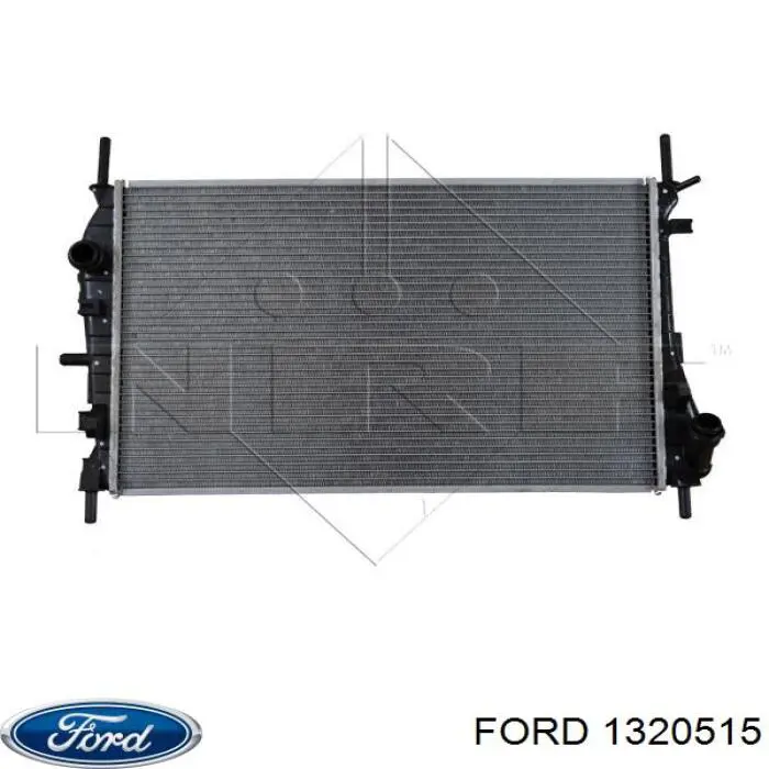 Радиатор охлаждения двигателя Ford 1320515 цена, от 107.19 USD