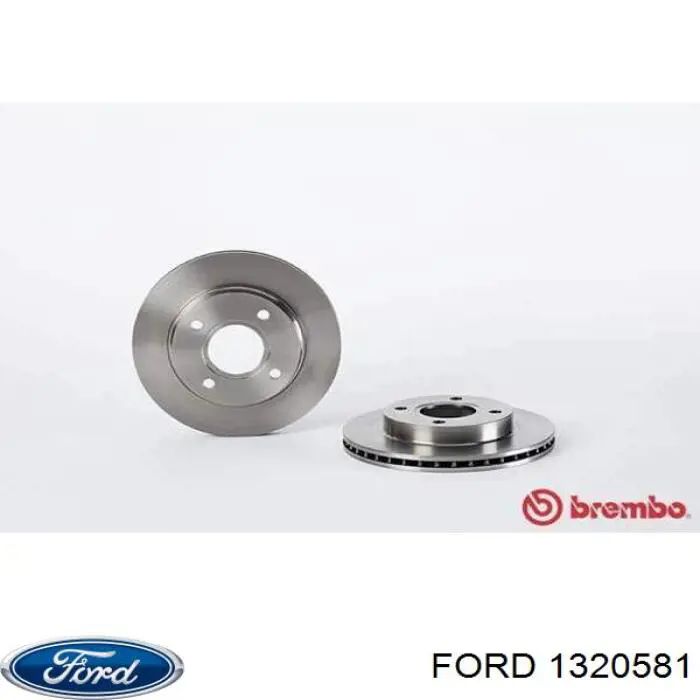 1320581 Ford диск тормозной передний