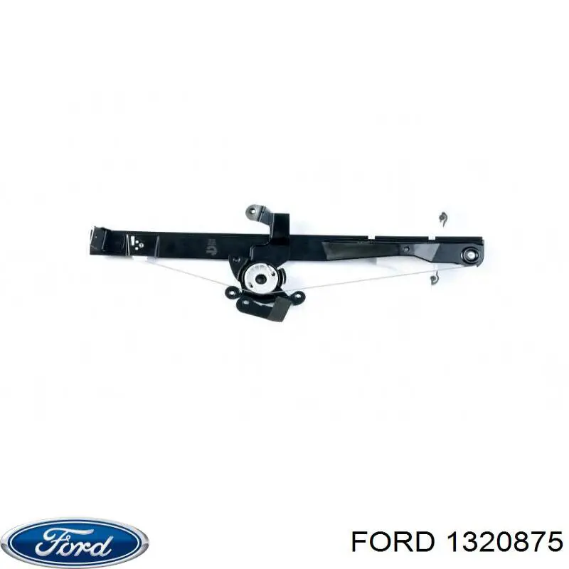 Механизм стеклоподъемника двери задней левой 1320875 Ford