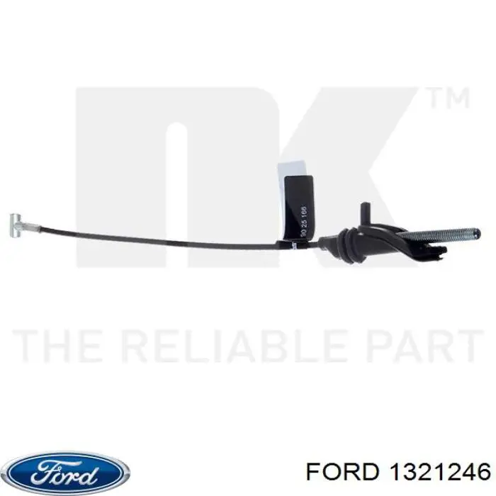Купить 1321246 Ford Передний трос ручника