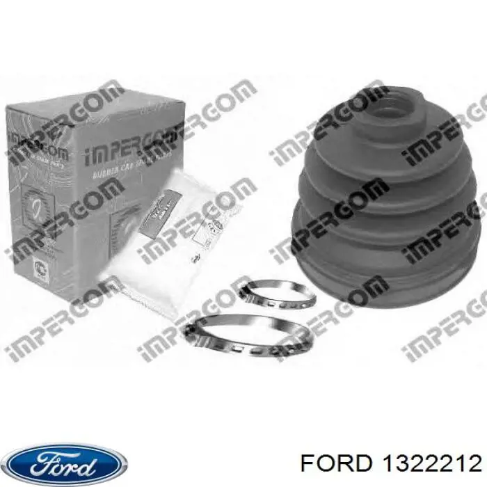 Пыльник шарнира угловых скоростей внутренний передний Ford 1322212 цена, от 17.44 USD