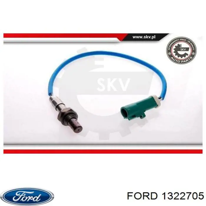 Лямбдазонд, датчик кислорода после катализатора Ford 1322705 цена, от 26.81 USD