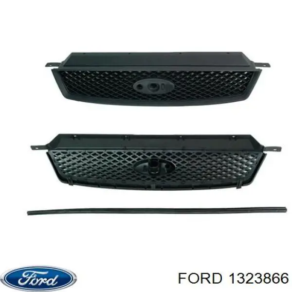 1323866 Ford решетка радиатора