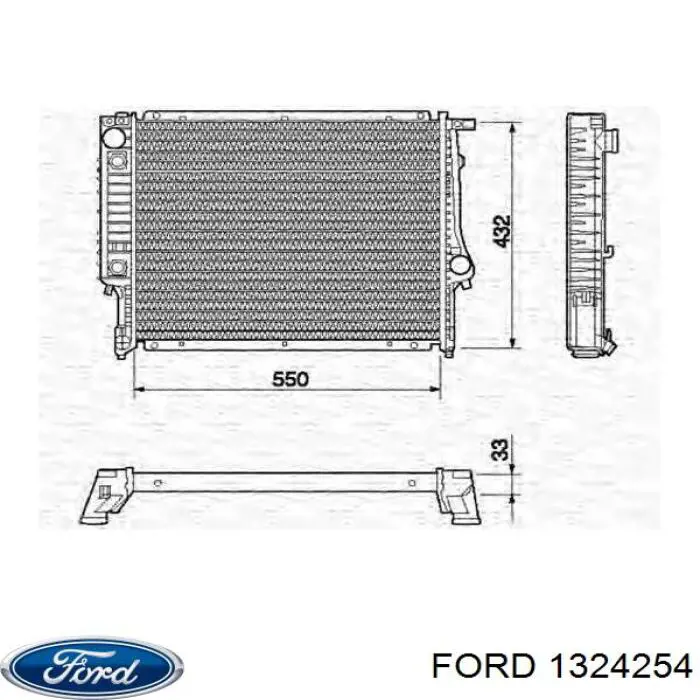 Правая блок фара Ford 1324254 цена, от 177.36 USD