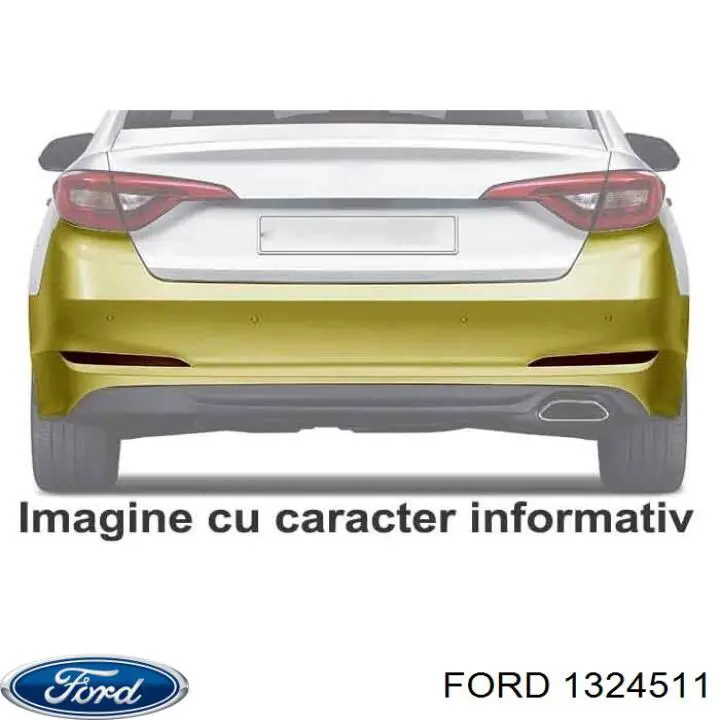 Бампер задний Ford 1324511 цена, от 183.97 USD
