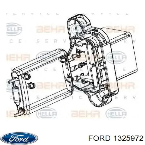 Реостат Ford 1325972