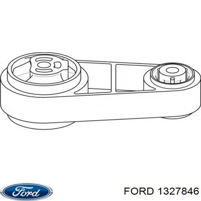Купить 1327846 Ford Гидроопора двигателя задняя
