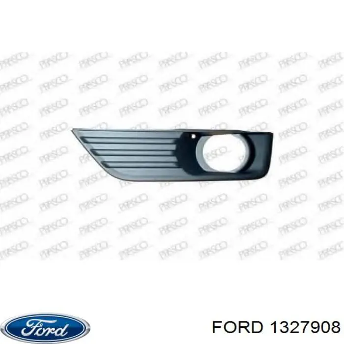 1327908 Ford заглушка (решетка противотуманных фар бампера переднего правая)