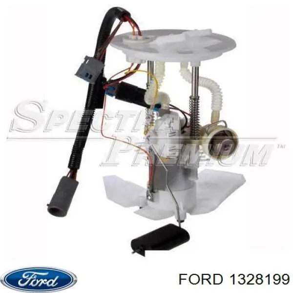 1328199 Ford Трос ручного тормоза задний правый/левый