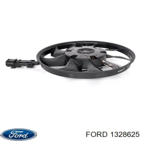 Купить 1328624 Ford Электровентилятор охлаждения в сборе (мотор+крыльчатка)