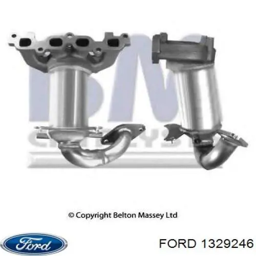 Каталитический нейтрализатор отработавших газов Ford 1329246 цена, от 175.98 USD