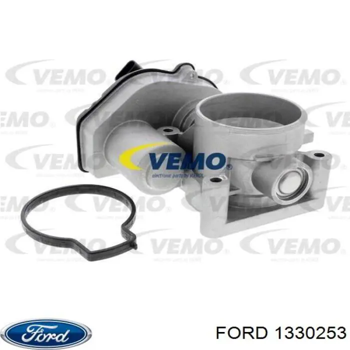 1330253 Ford Válvula de borboleta montada