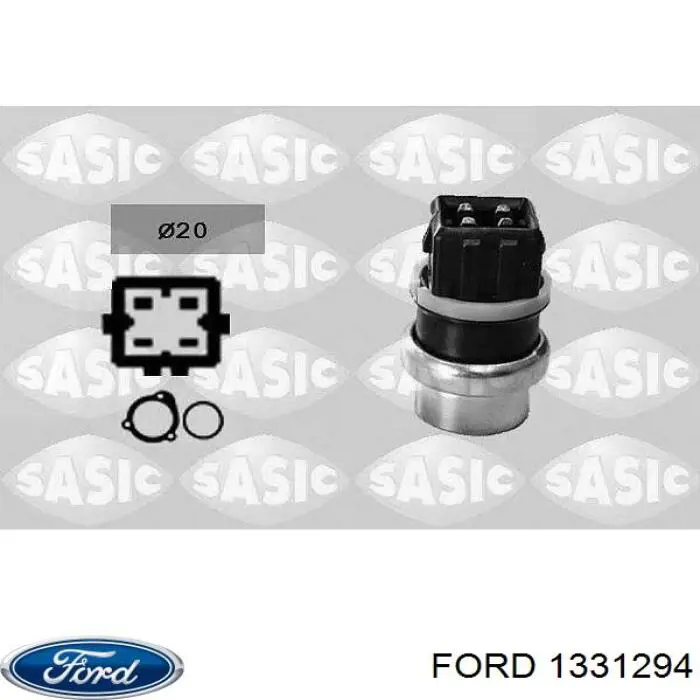 Купить 1331294 Ford Термодатчик охлаждающей жидкости