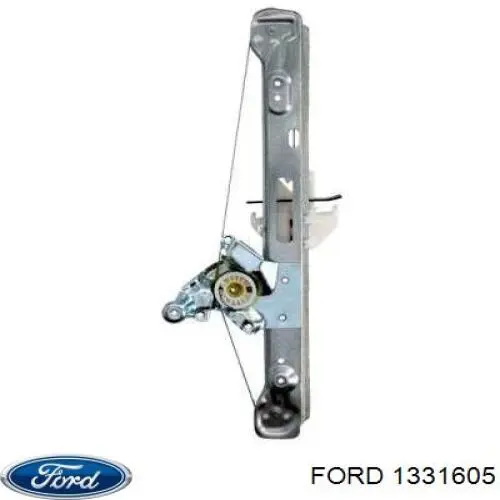 Механизм стеклоподъемника двери задней правой 1331605 Ford