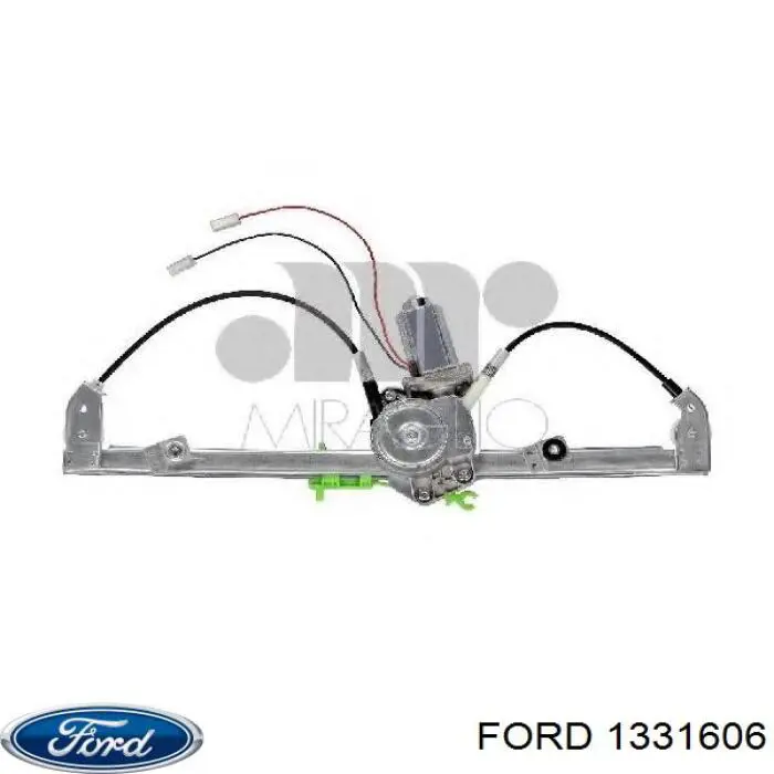 Механизм стеклоподъемника двери задней левой 1331606 Ford