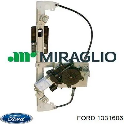 1331606 Ford Механизм стеклоподъемника двери задней, левой