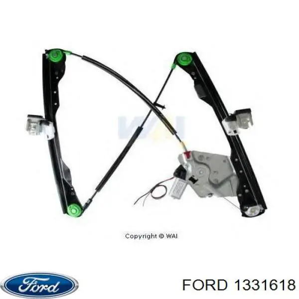 1331618 Ford механизм стеклоподъемника двери передней правой