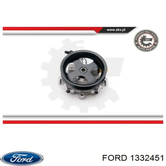 Купить 1332451 Ford Насос рулевого управления