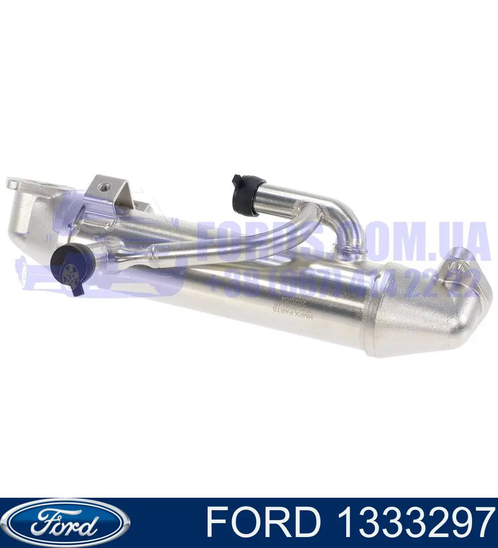 Радиатор системы EGR рециркуляции выхлопных газов на Форд Транзит (Ford Transit) V184/5 фургон