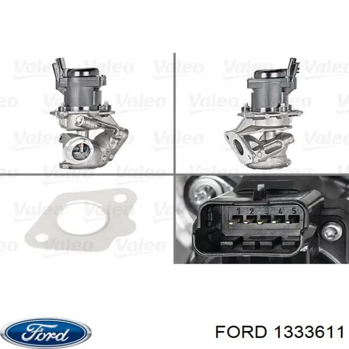 1333611 Ford клапан егр