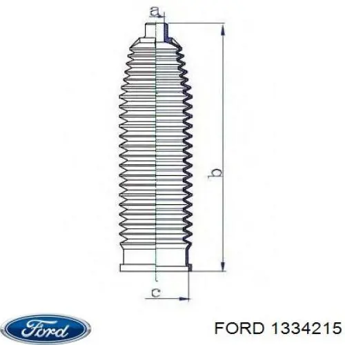 Пыльник тяги Ford 1334215 цена, от 8.71 USD