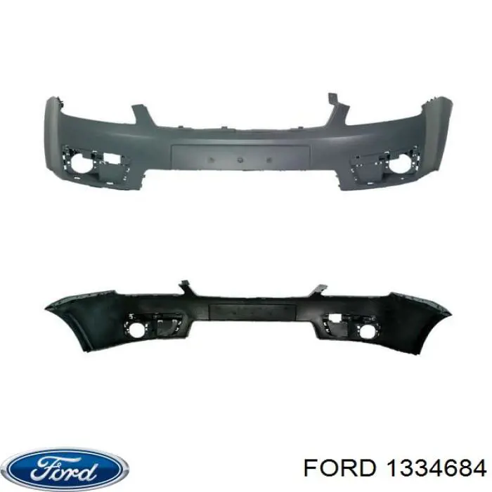 Купить 1334684 Ford Буфер (бампер) передний