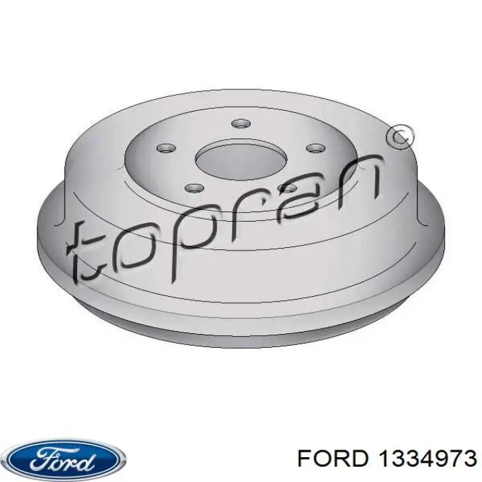 Барабан тормозной задний Ford 1334973 цена, от 51.10 USD
